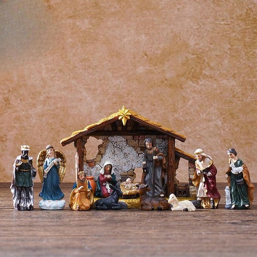 Lot figurines de crèche - figurines,
