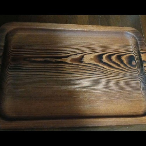 Plateau japonais bois - plateau, en