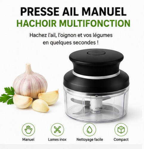 Presse ail manuel - manuel, hachoir
