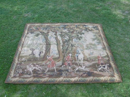 Ancienne tapisserie murale - ancienne,