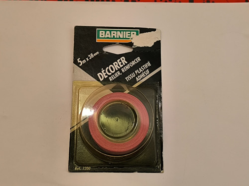 Ruban tissu plastifié