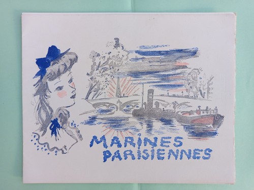 Aquarelle marines parisiennes - aquarelle,