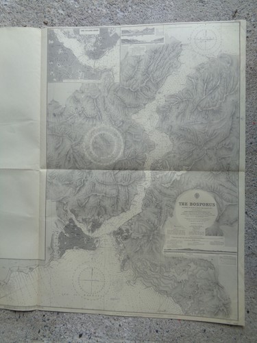 Carte marine the bosporus - carte,