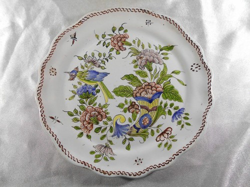 Assiette oiseau de - ),