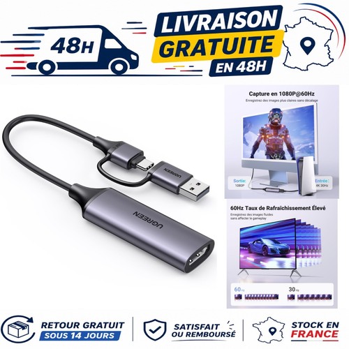 Ugreen carte capture vidéo - capture,