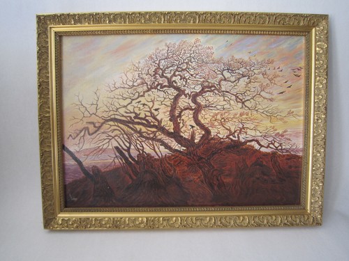 Huile sur toile hst cadre - hst,