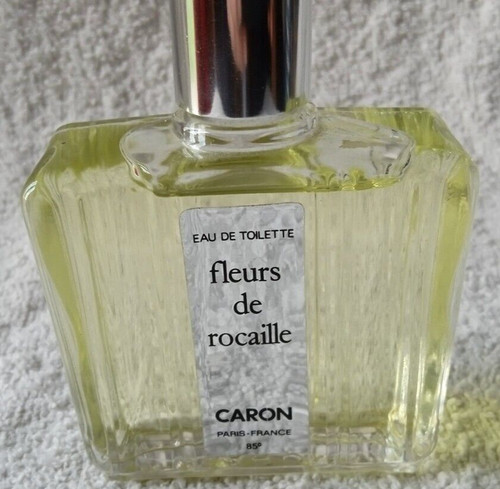Flacon caron ancien fleurs - flacon,