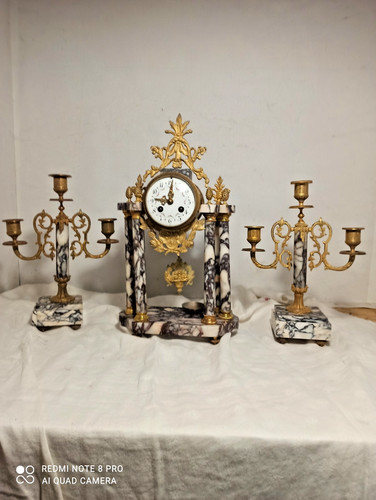 Garniture portique ls xvi - ,