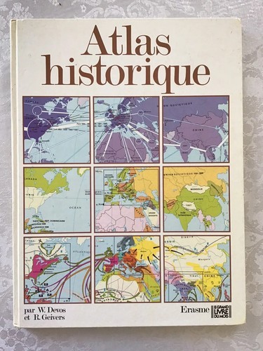 Atlas historique erasme - atlas, le