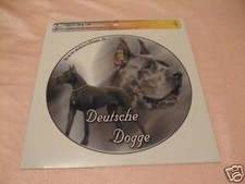 1 autocollant - motif chien  DOGUE ALLEMAND 