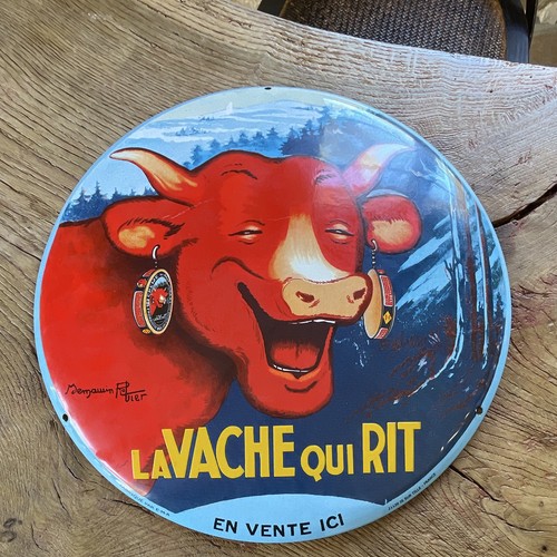 Vache qui rit plaque - la,