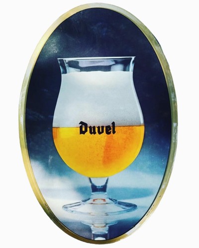 Enseigne panneau bière duvel - panneau,