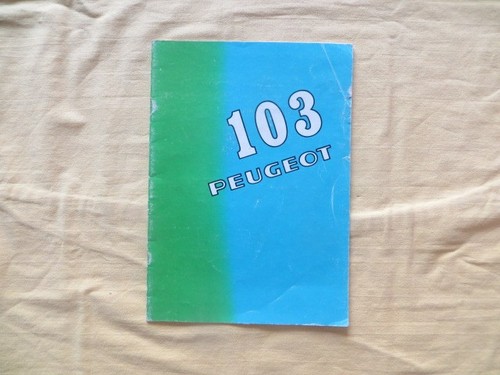 Peugeot 103 vogue - mt,