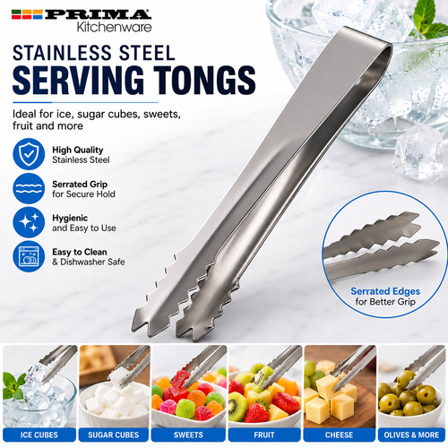 Prima pince service inox - inox, 5