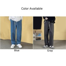 Salopette homme tendance jean avec cordon confortable à porter toute la journé