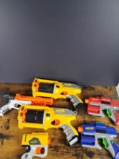 Nerf Lot Of 6 Small Foam Dart Guns