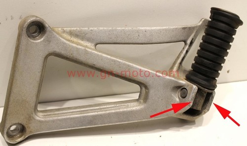 Platine repose pied arriere - platine,