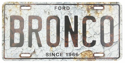 Ford bronco car truck - car, tag