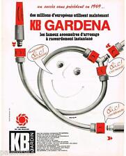 ADVERTISEMENT ADVERTISING 0105 1970 KB GARDEN watering accessories