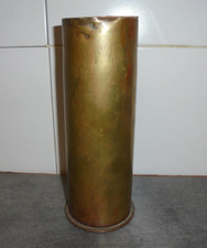 VASE DOUILLE OBUS CANON CHAR ALLEMAND WWI POLTE MAGDEBURG 1916 - HAUT 23cm