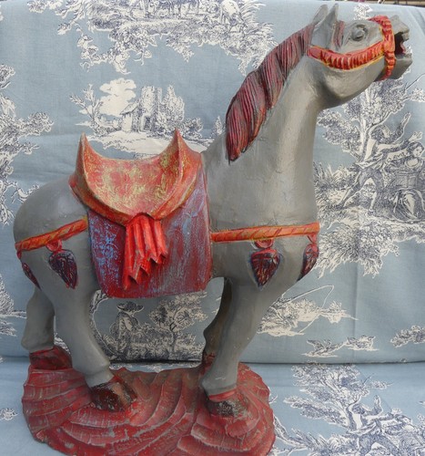 Large wooden carved - large,