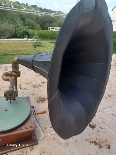 Phonographe pathé vintage - vintage, à