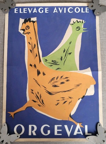 Ancienne affiche élevage - ancienne,