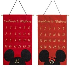 Disney Luxe Défiler Advent Calendrier - 25 Tissu Poches - Choisissez Design