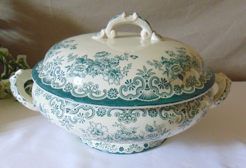 Legumier faience bordeaux - legumier,