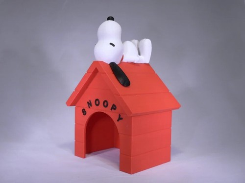 Snoopy sur niche - sa,