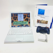 Apple iBook G4 1GHz 256GB SSD 1.25GB RAM | OS 9 - OS X - WIN 98 iMac Vintage