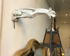 Antique Gothic Plaster Sconce
