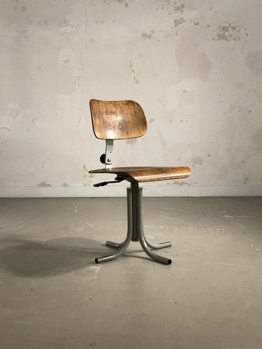 1950 chaise atelier - 1950, industriel