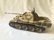 Maquette Model: Tamiya 1/35 Panther Tank, Char Panzer V, painted. WW2, Guerre. 2