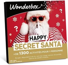 Wonderbox - Happy Secret Santa - Coffret Cadeau - Idée Multi Activités 
