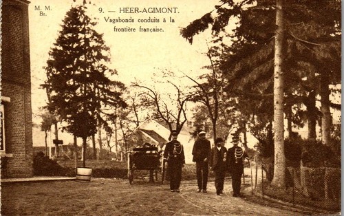 Belgique heer agimont carte - heer,