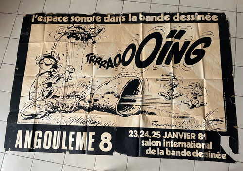 Affiche franquin gaston - affiche,