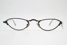 Vintage Lunettes JEAN LAFONT BELLE 47 Noir Ovale Monture Lunettes