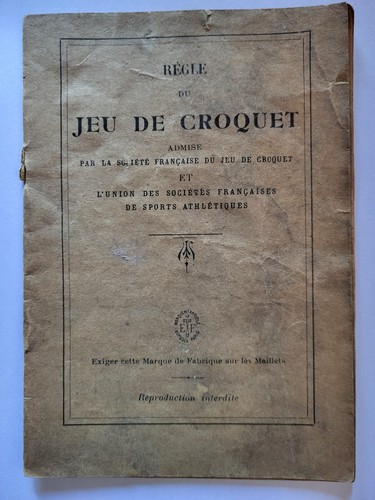 Notice ancienne regle - notice,