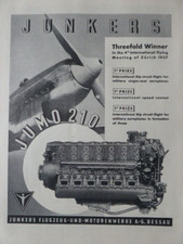 9/1937 PUB JUNKERS FLUGZEUG
