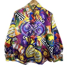 Chemise Satinée Graphique