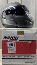 Nolan N102 Solid Titanium Motorcycle Helmet Size Medium Italy NEW Old Stock
