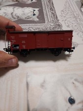 FLEISCHMANN N WAGON COUVERT AVEC GUERITE TRAIN ELECTRIQUE Jouef Lima N 67