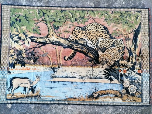 Ancienne tapisserie murale - ancienne,