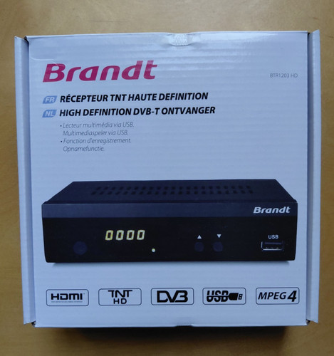 Brandt btr1203 récepteur - brandt,