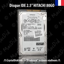 Disque dur 2.5" IDE 80 Go