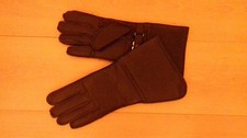 MILITARIA - Gants Cuir Fourré