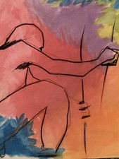 Tableau ancien composition