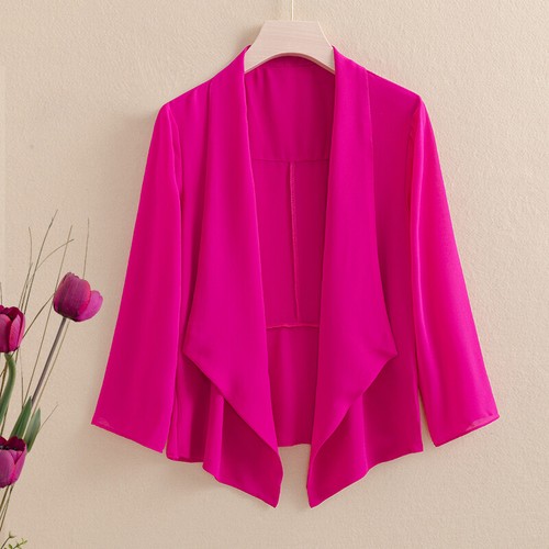 Veste boléro mousseline à - veste, en