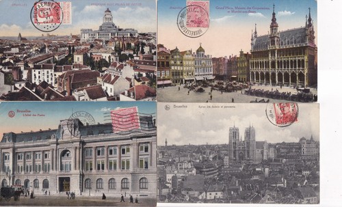 Lot cartes postales - lot, 4